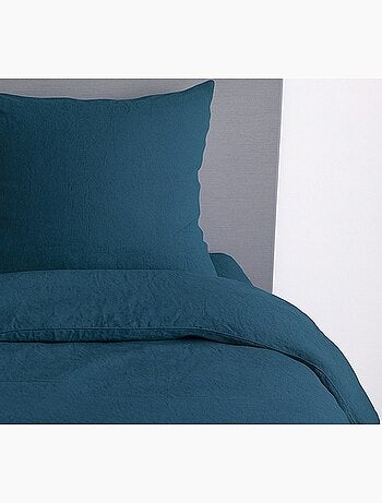 Completo letto tinta unita micro lavata