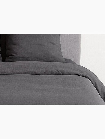 Completo letto tinta unita micro lavata