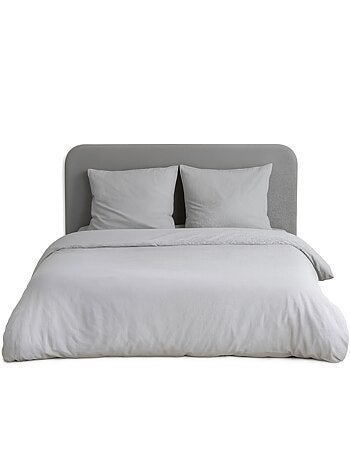 Completo letto tinta unita micro lavata