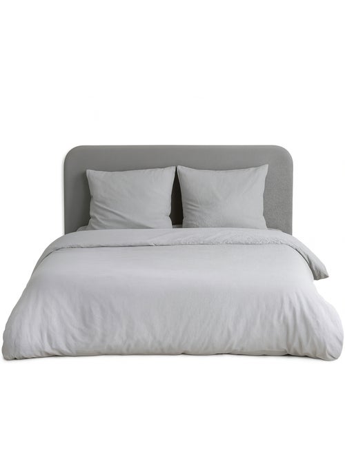 Completo letto tinta unita micro lavata - Kiabi