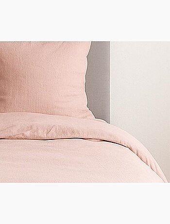 Completo letto tinta unita micro lavata