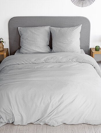 Parure da letto tinta unita ultra soffice - 1 o 2 persone
