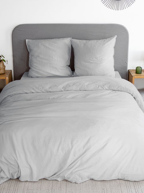 Completo letto tinta unita ultra morbido - 1 o 2 persone - Kiabi