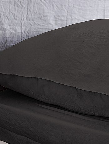 Parure da letto tinta unita ultra soffice - 1 o 2 persone
