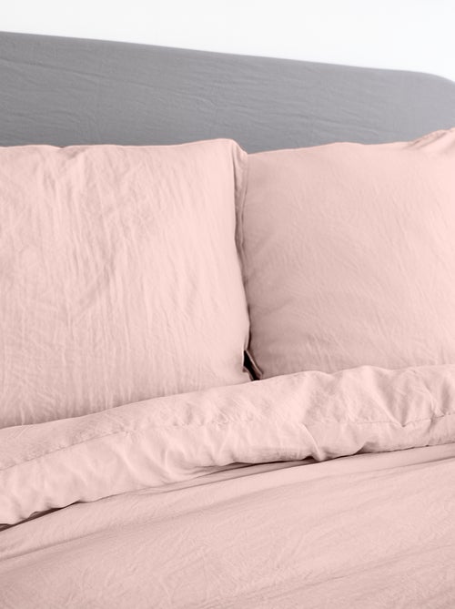 Completo letto tinta unita ultra morbido - 1 o 2 persone - Kiabi