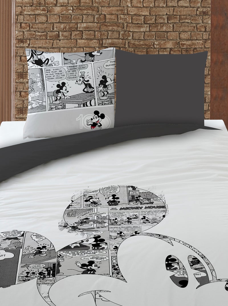 Completo letto 'Topolino' - 2 piazze NERO - Kiabi
