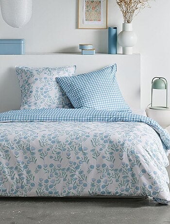 Completo letto vichy reversibile - 2 persone