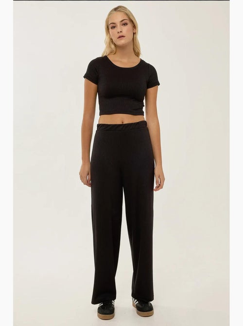 Completo maglia corta in maglia e pantaloni con cintura elastica hiccup - Kiabi