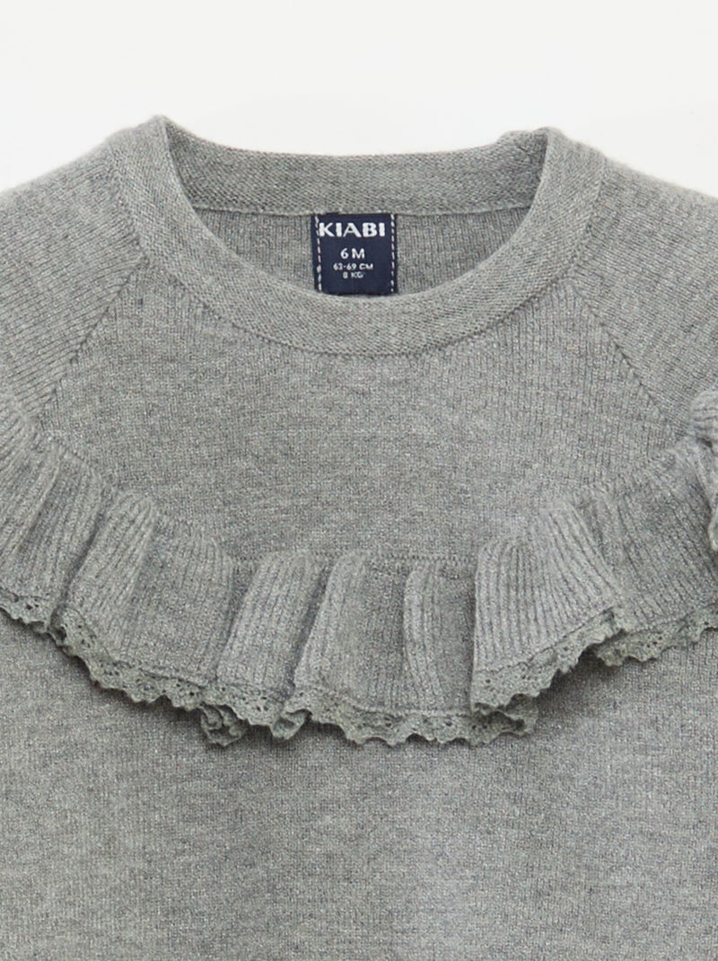 Completo maglia + leggings in maglia Grigio - Kiabi