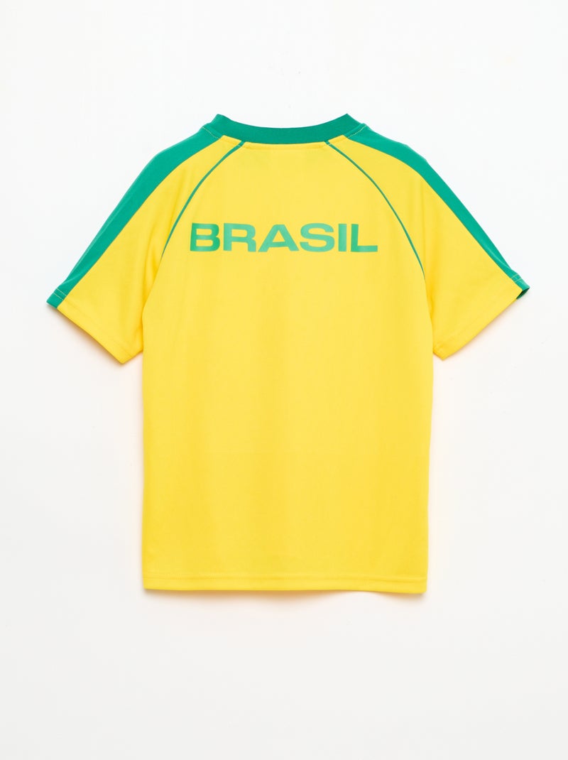 Completo maglia + pantaloncini con licenza ufficiale della Coppa del Mondo FIFA 26™ - 2 pezzi Giallo - Kiabi