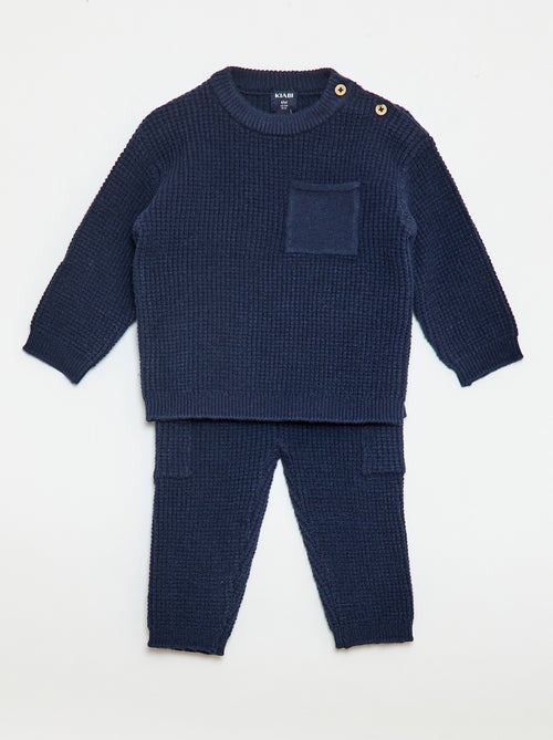 Completo maglia + pantaloni in maglia - 2 pezzi - Kiabi