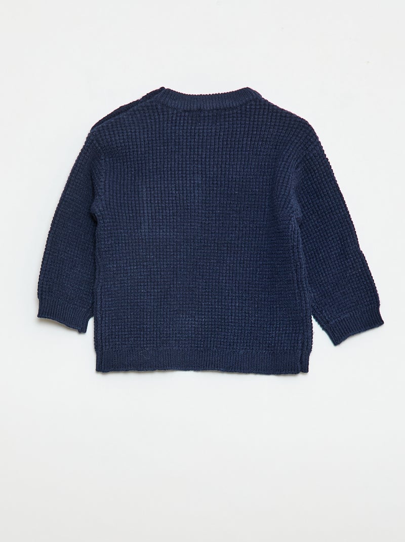 Completo maglia + pantaloni in maglia - 2 pezzi Blu - Kiabi