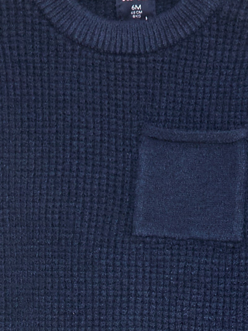 Completo maglia + pantaloni in maglia - 2 pezzi Blu - Kiabi