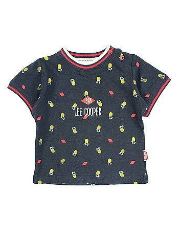 Completo maglietta e salopette neonato Lee Cooper