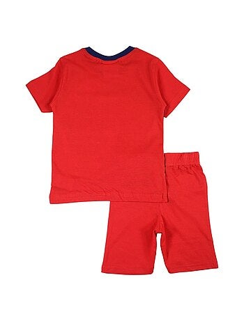 Completo maglietta e short Avengers