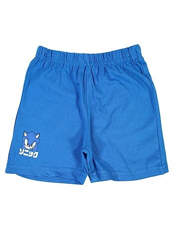 Completo maglietta e short bambino Sonic