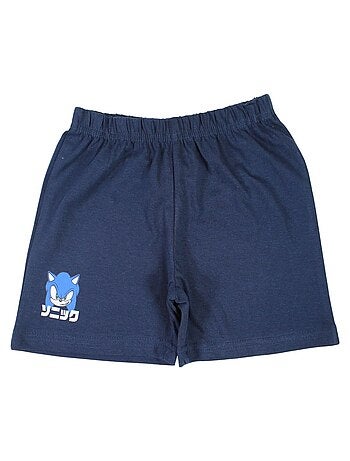 Completo maglietta e short bambino Sonic
