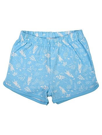 Completo maglietta e short Frozen bambina