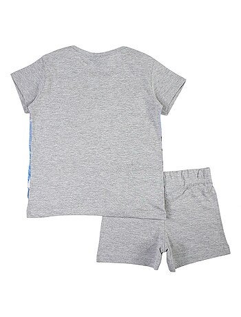 Completo maglietta e short Frozen