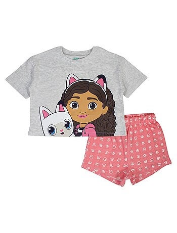 Completo maglietta e short Gabby bambina