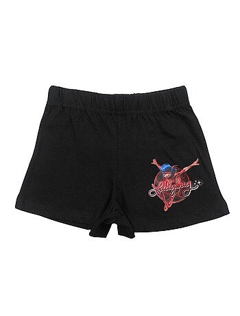 Completo maglietta e short Ladybug