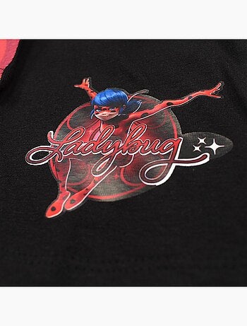 Completo maglietta e short Ladybug