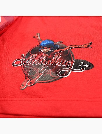 Completo maglietta e short Ladybug