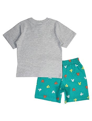 Completo maglietta e short Mickey bambino