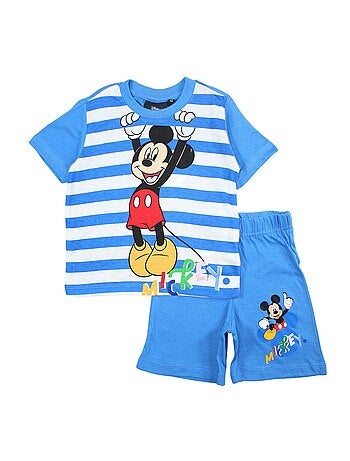 Completo maglietta e short Mickey