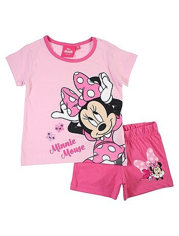 Completo maglietta e short Minnie