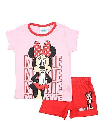 Completo maglietta e short Minnie