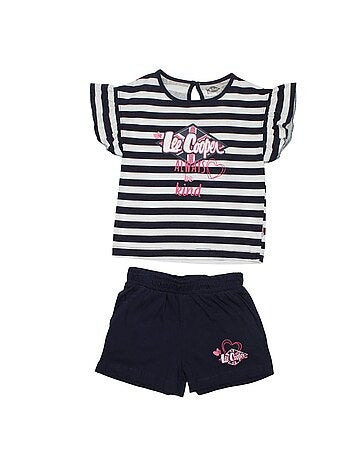 Completo maglietta e short neonato Lee Cooper