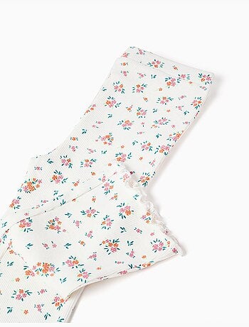 Completo maglietta in cotone e pantaloni a costine
