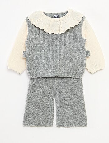 Completo maglioncino 2 in 1 + leggings