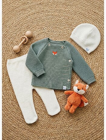 Completo Maglioncino Volpe + Pantaloni