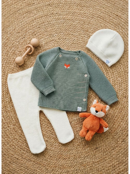 Completo Maglioncino Volpe + Pantaloni - Kiabi