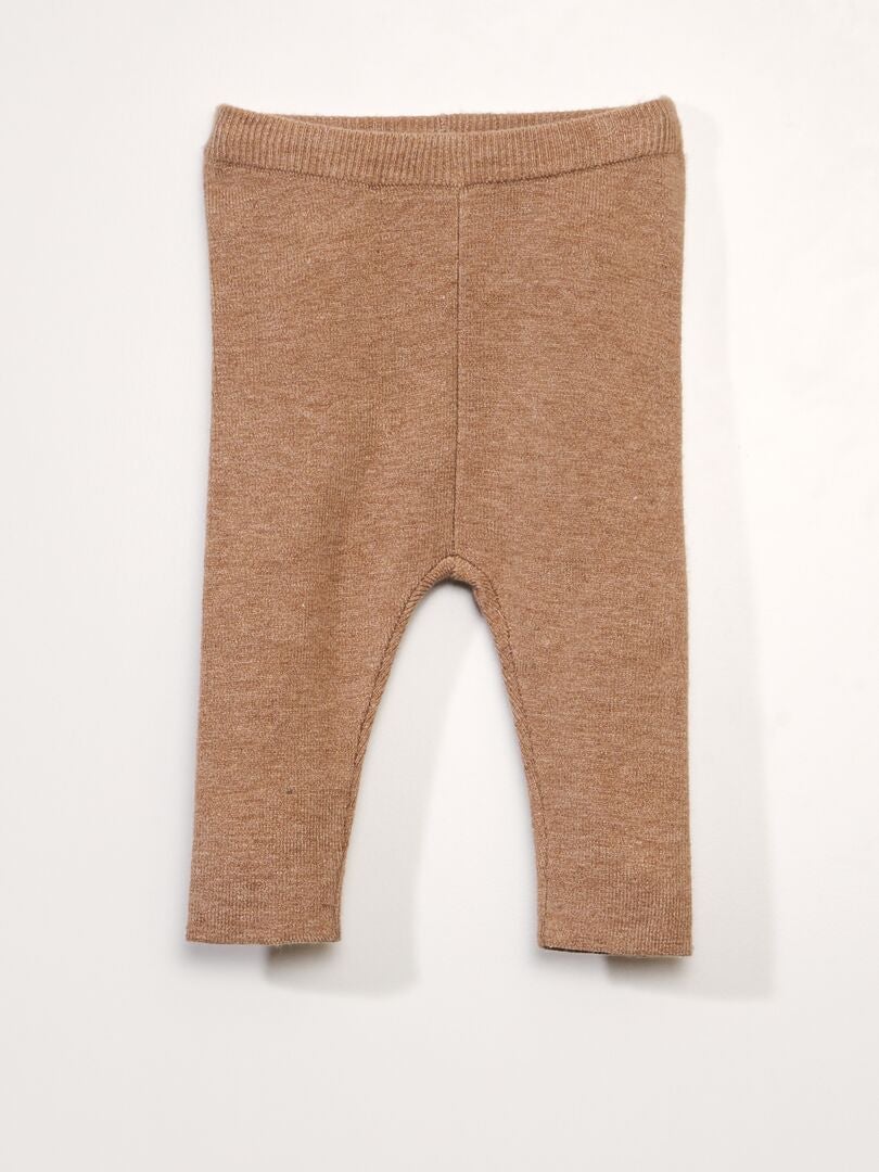 Completo maglione + leggings a coste BEIGE - Kiabi