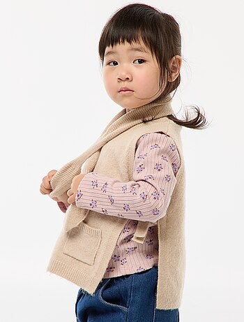 Completo maglione + sciarpa sottile