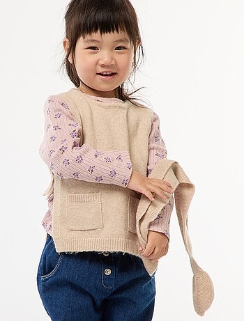 Completo maglione + sciarpa sottile
