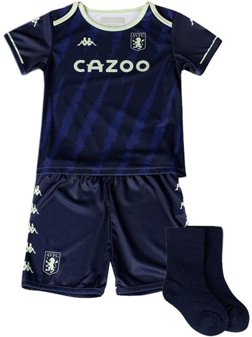 Completo Mini Kit Aston Villa Kappa - Kiabi Completo Mini Kit Aston Villa Kappa - Kiabi
