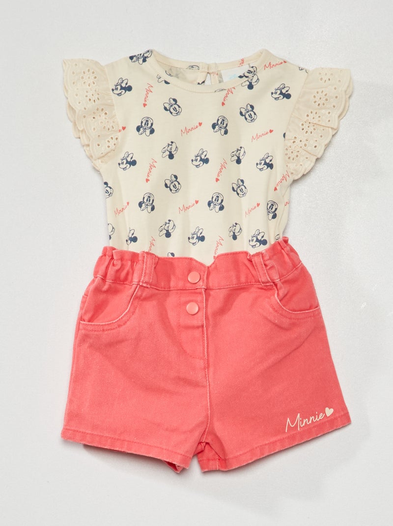Completo 'Minnie' - 2 pezzi ROSA - Kiabi
