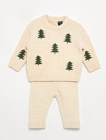 Completo 'Natale' 2 pezzi - Maglione + leggings