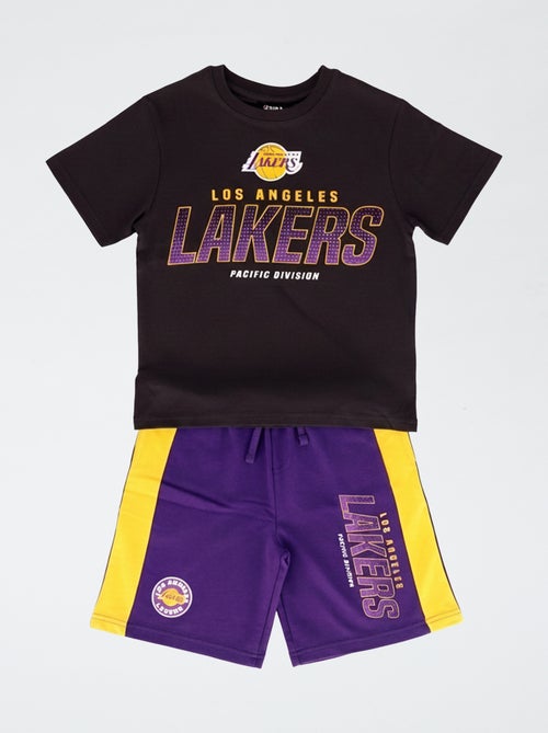 Completo "NBA" 2 pezzi short + T-shirt - Kiabi