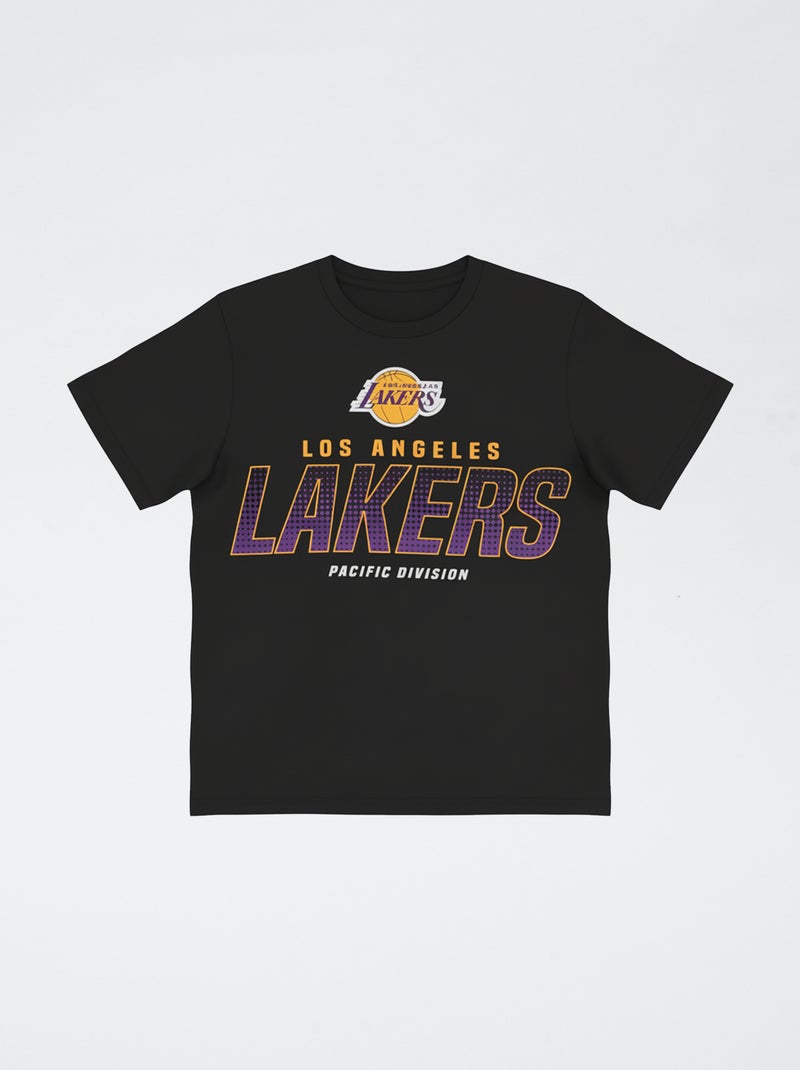 Completo "NBA" 2 pezzi short + T-shirt Grigio - Kiabi