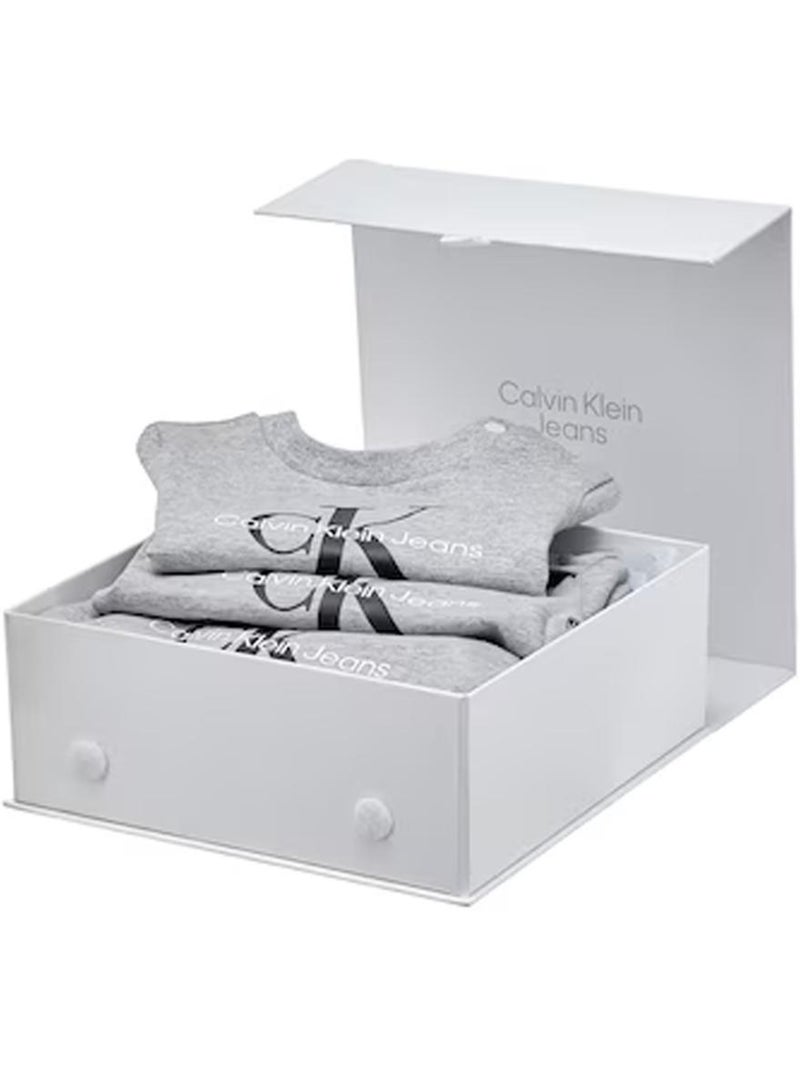 Completo Neonato Calvin Klein Jeans Grigio argentato - Kiabi