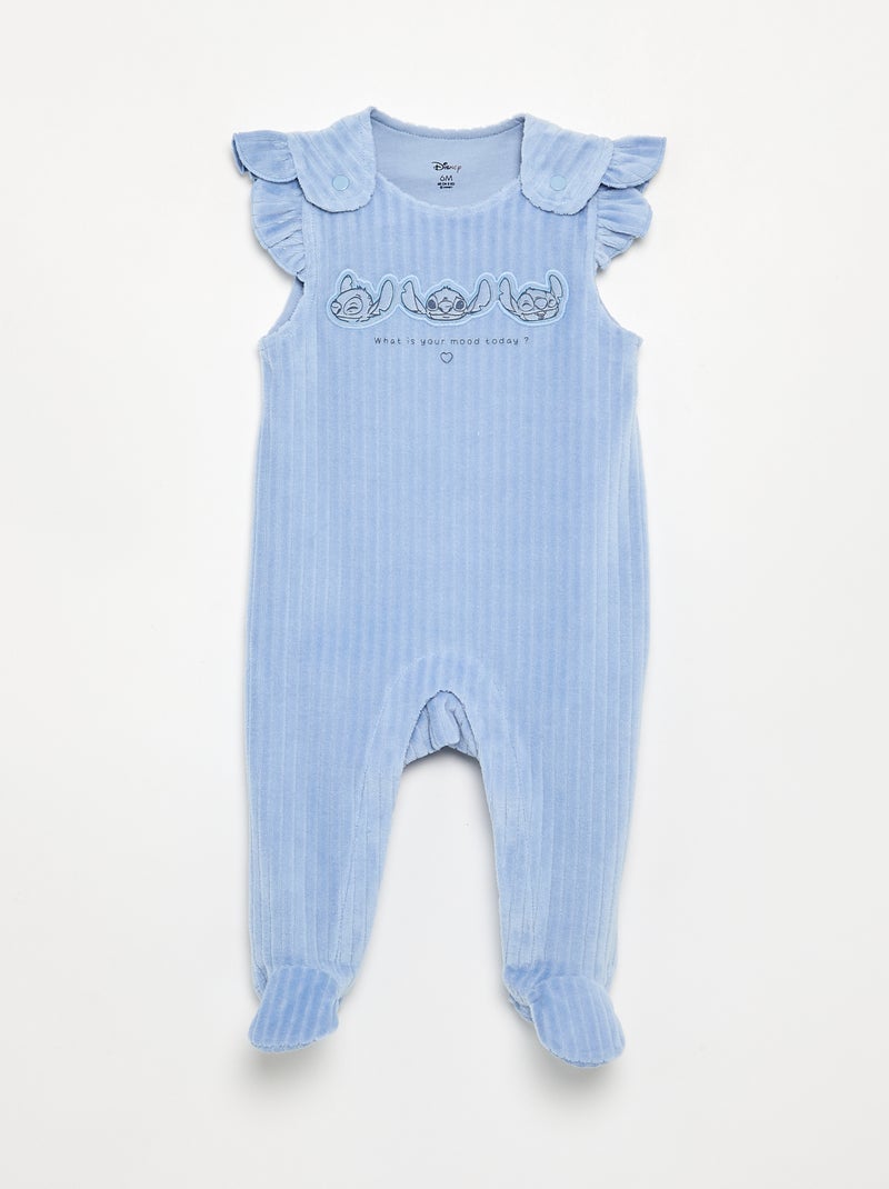Completo notte 2 pezzi - Pagliaccetto senza maniche + body Bianco - Kiabi