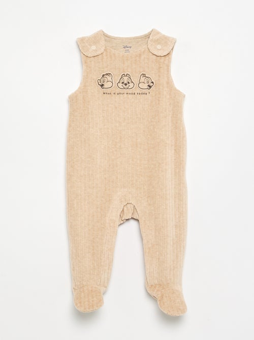 Completo notte 2 pezzi - Tutina senza maniche + body - Kiabi