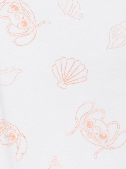 Completo notte "Disney" - body con volant + pantaloncini - Kiabi