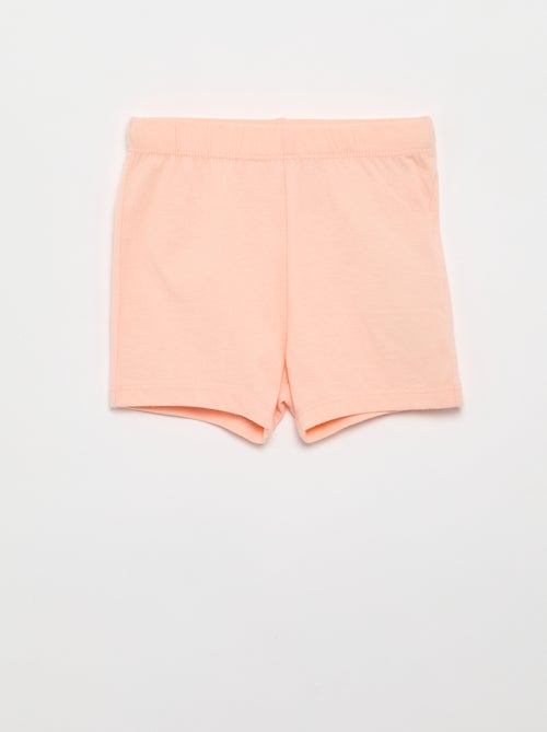 Completo notte "Disney" - body con volant + pantaloncini - Kiabi