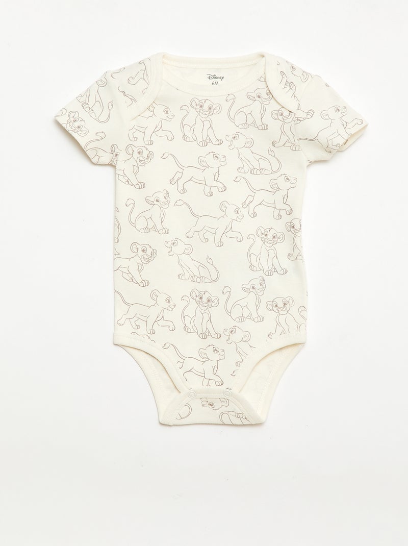 Completo notte 'Disney' 2 pezzi: body e tutina Giallo - Kiabi